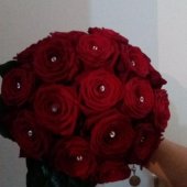 bouquet rose rosse